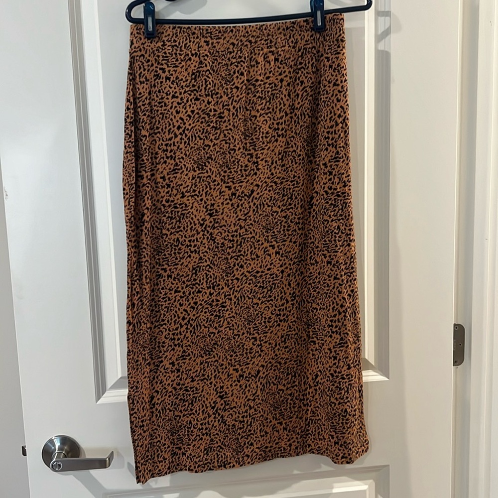 Animal Print Skirt